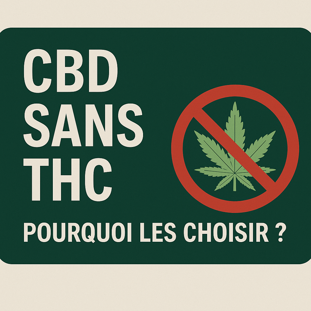 Pourquoi considérer les produits au CBD sans THC ?
