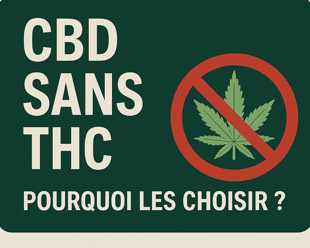 Pourquoi considérer les produits au CBD sans THC ?