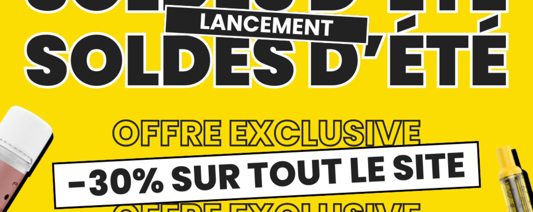 Top départ ! Les soldes d'été sont high chez Puffy