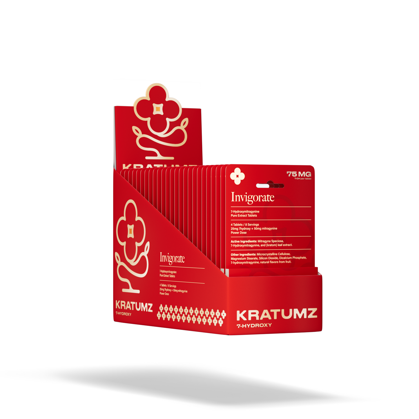 Kratumz 7-OH Invigorate Tablets 75 MG