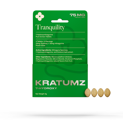 Kratumz 7-OH Tranquility Tablets  75 MG