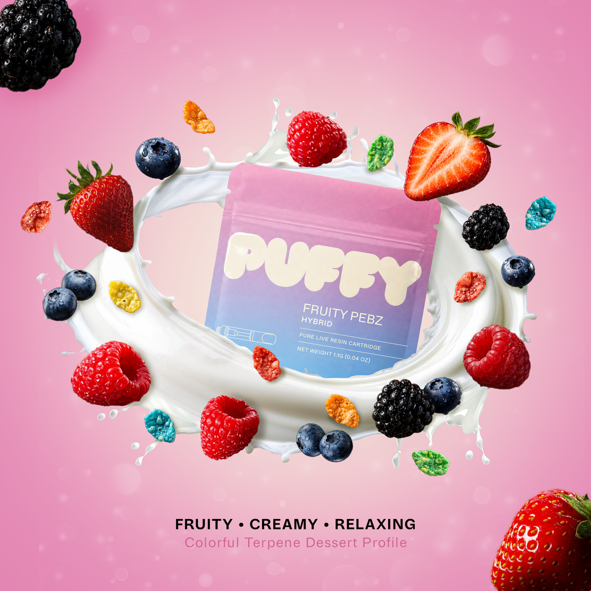 Fruity Pebz THC Cartridge