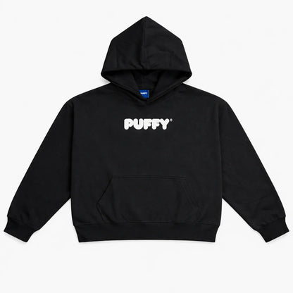 Puffy Logo Hoodie (Black)