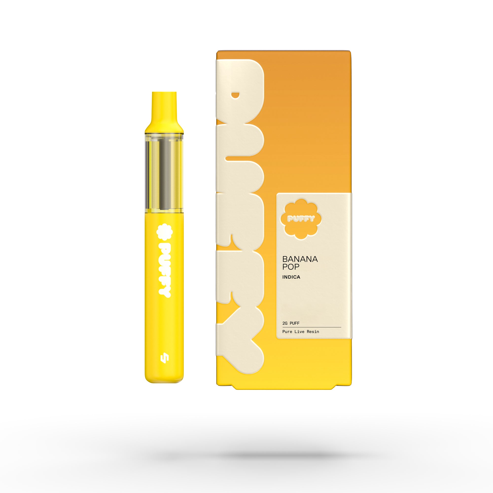 Banana Pop THC Puff 2G