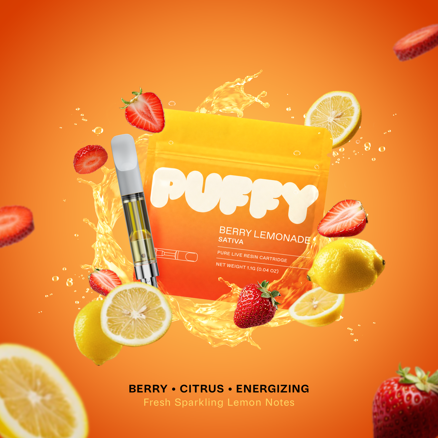 „Berry Lemonade“ THC kasetė