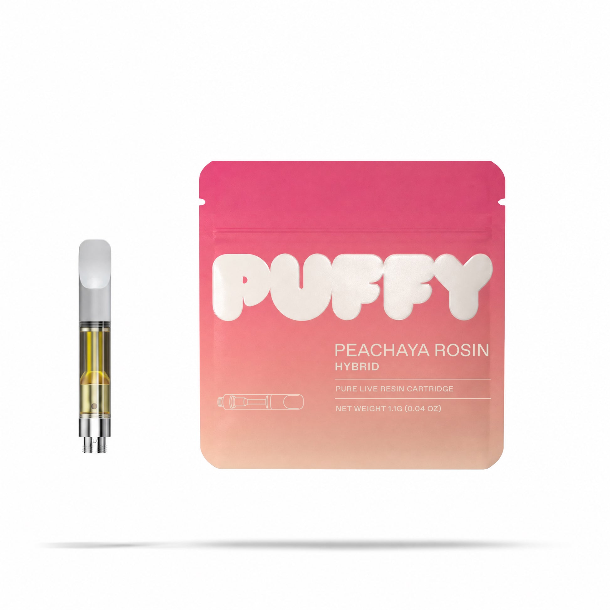 Peachaya Rosin THC Cartridge Puffy Peachaya Rosin THC Cartridge Puffy
