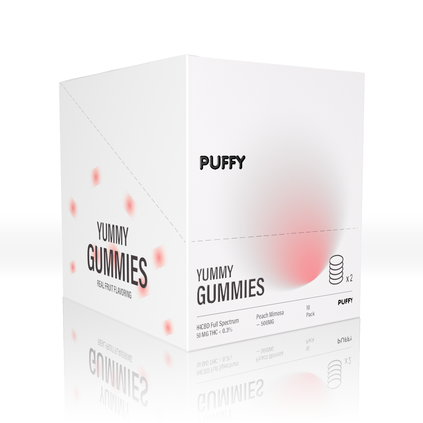 Gummies THC 50mg - Perzik Mimosa 🍑